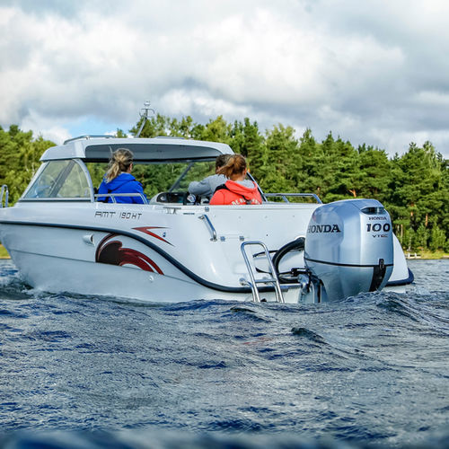 Подвесной двигатель - BF80 - 100 - Honda Marine France - на бензине / для досуга / для профессионального использования