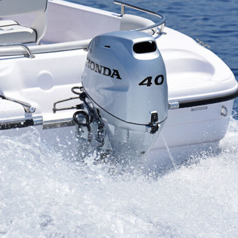 Подвесной двигатель - BF40 - 50 - Honda Marine France - на бензине / прогулочный / для досуга