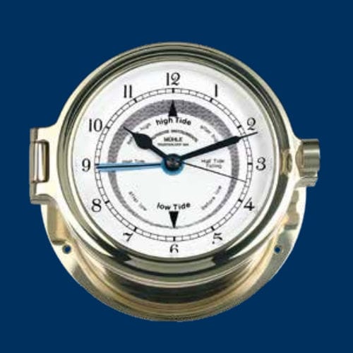 Часы индикатор приливов и отливов - MS-51-03-140-ME - Mühle-Glashütte GmbH nautische Instrumente und Feinmechanik