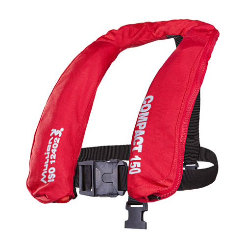 Надувной автоматический спасательный жилет - COMPACT 150 REGULAR - Mullion Survival Technology - 150 N / ISO12402-3 / унисекс