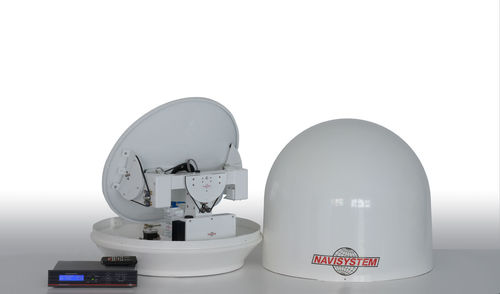 Антенна VSAT - V-SAT 120 HT PROFESSIONAL - Navisystem Marine Electronics - для яхты / обтекатель