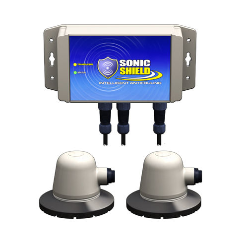 Ультразвуковая система защиты против обрастания - SonicShield II Micro - CMS Marine - для катеров < 10 м / источник питания DC