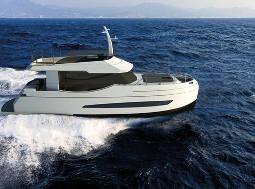 Быстроходный катер с внутренним мотором - GreeNaval 40 - Naval Yachts - гибридный / двухмоторный / открытый