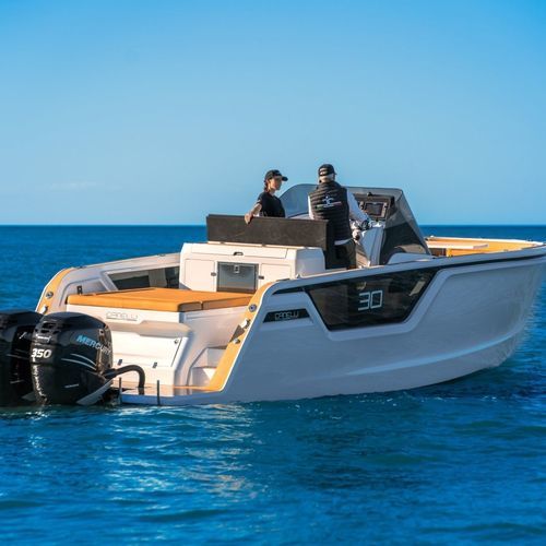 Быстроходный катер c подвесным мотором - 30 - Canelli Yachts s.r.l. - двухмоторный / открытый / с центральной консолью