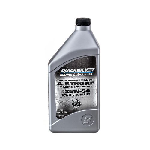 Синтетическое масло - 25W-50 - Quicksilver - для двигателя / для моторного катера с подвесным двигателем