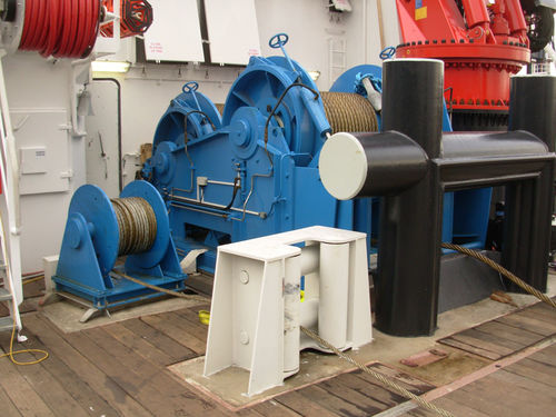 Лебедка для буксировки - AHT - North Sea Winches - с гидравлическим приводом / с наматывателем / простой барабан
