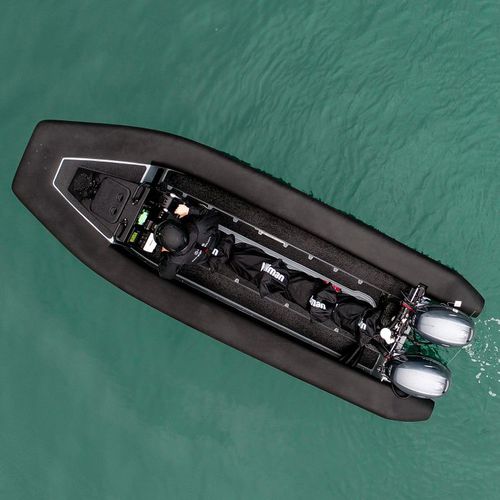 Профессиональный катер катер береговой охраны - 470 BLACKBIRD RFB - ARESA SHIPYARD - c подвесным мотором / надувная лодка с полужестким корпусом