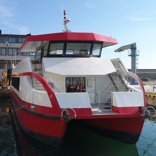 Пассажирский паром катамаран - 3000 - 2500 FCAT - ARESA SHIPYARD - Bureau Veritas / из алюминия / PRV