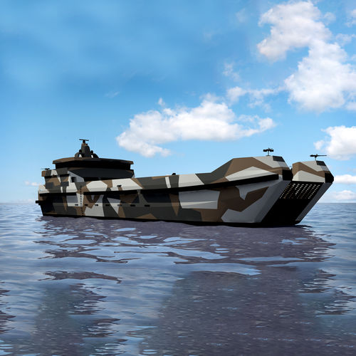 Специальное судно для наблюдения offshore - 5000-4000 THE TRANSPORTER - ARESA SHIPYARD - десантное / катамаран