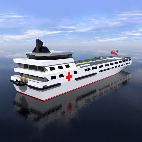 Специальное судно больница - 5000 HRB - ARESA SHIPYARD - PRV / из стали
