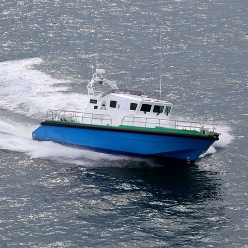 Профессиональный катер катер береговой охраны - 1800 CPV FIGHTER  - ARESA SHIPYARD - водомет для установки на борту / стеклопластик / из алюминия