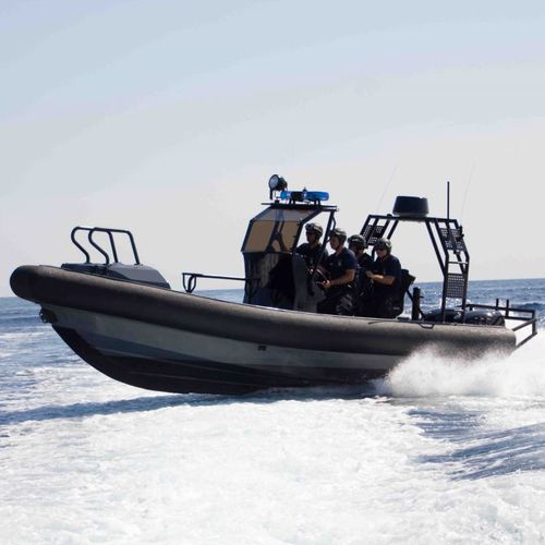 Профессиональный катер c подвесным мотором - 650 COMMANDOS RFB - ARESA SHIPYARD - стеклопластик / надувная лодка с полужестким корпусом
