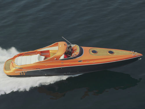 Быстроходный катер с внутренним мотором - 12.90 RS - Albatro International Srl - открытый / с двойной консолью / с кабиной