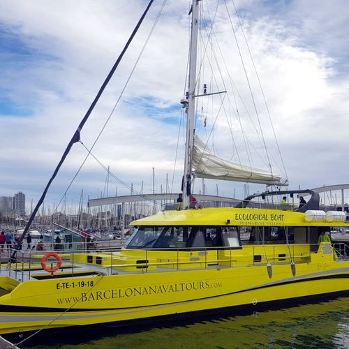 Профессиональный катер пассажирское судно - ECOSAIL BARCELONA - Drassanes Dalmau, S.A - катамаран / гибридный дизель-электрический
