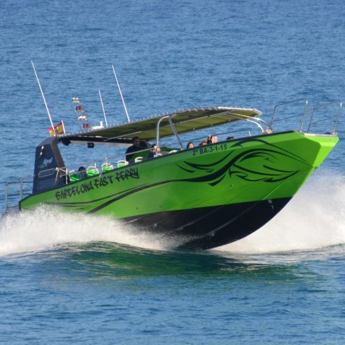 Профессиональный катер туристический катер - BARCELONA FAST FERRY - Drassanes Dalmau, S.A - с внутренним мотором