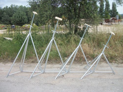 Кильблок для парусника - CIL - Naval Tecno Sud - регулируемый / оцинкованный