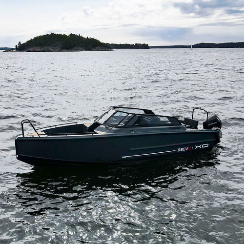 Небольшой катер c подвесным мотором - DSCVR 9 - XO Boats - с двойной консолью / боурайдер / открытый