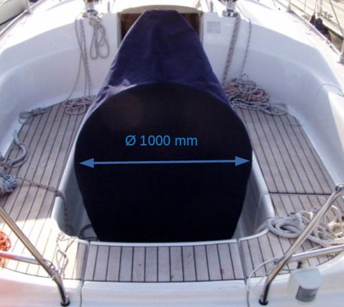 Защитный чехол штурвала - BAV30CR-8-1000 - BIMINI TOP NAUTICA - для парусника / консольный / стола кокпита