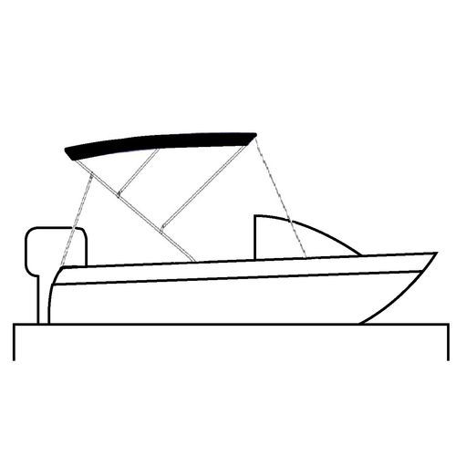 Ходовой тент для катера - PRESTIGE - BIMINI TOP NAUTICA - для кокпита
