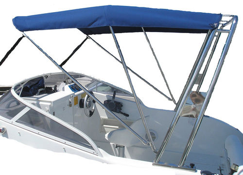 Трубчатый каркас для катера - ALFA - BIMINI TOP NAUTICA - встроенная тент-крыша