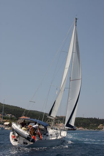 Грот - ZADRO SAILS SAS - для круизного парусного судна / с горизонтальным кроем / из Dacron®