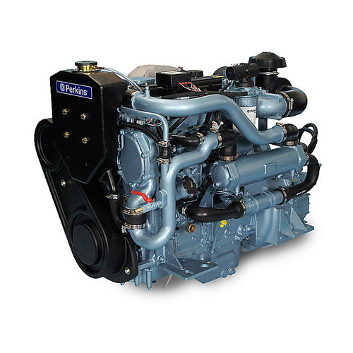 Двигатель in-bord - M92B - Perkins Marine Power - дизельный / для профессионального катера / прямой впрыск