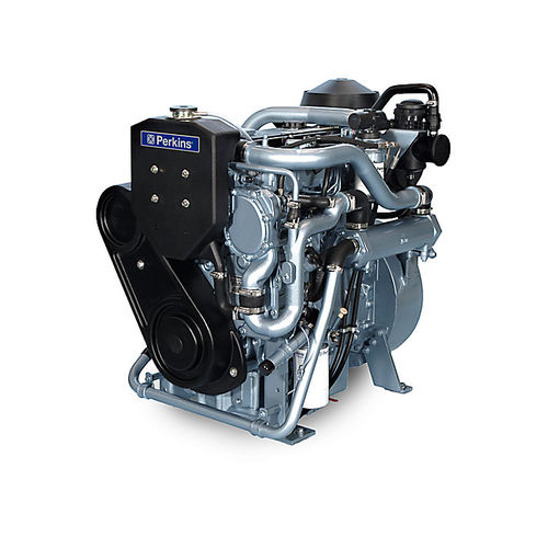 Двигатель in-bord - 4.4TGM - Perkins Marine Power - дополнительный / дизельный / для профессионального катера