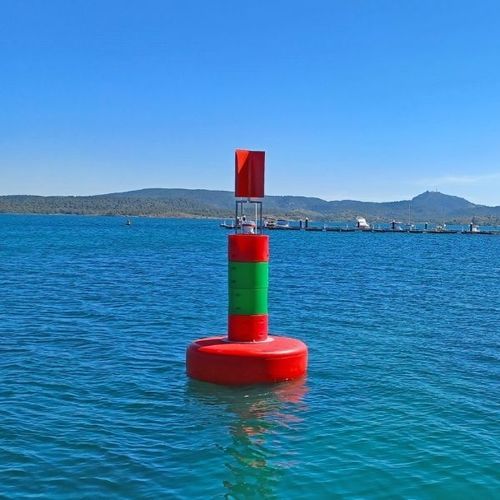 Сигнальный буй - B1600S - Lindley Marinas - для портового терминала / из полиэтилена / из нержавеющей стали