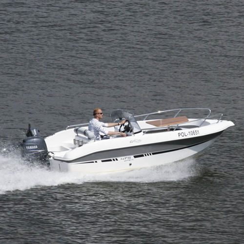 Открытый катер c подвесным мотором - 475 - Galia Boats - с боковой консолью / макс. 4 человека / солнечная ванна