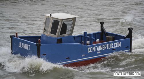 Профессиональный катер мини-буксир - ContainerTug 600S - ContainerTug B.V. - из алюминия
