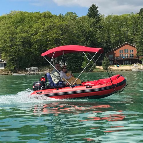 Надувная лодка c подвесным мотором - Ocean380 - Seamax Canada (Inflatable Boats) - полужесткая / макс. 5 человек