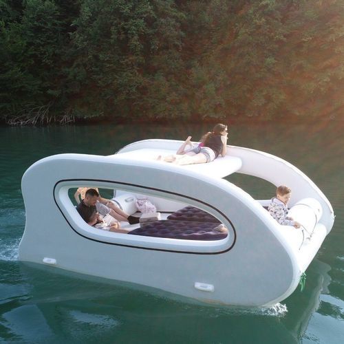 Многокорпусный открытый катер - 450 - Hovercraft d.o.o. - c подвесным мотором / солнечно-электрический / с боковой консолью