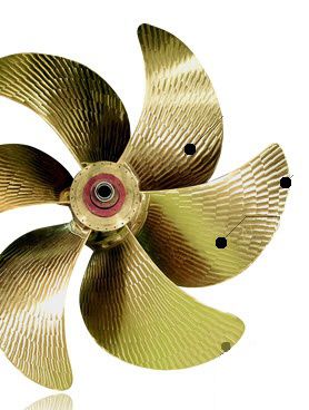 Гребной винт для судна - Nakashima Propeller Co., Ltd. - с фиксированным шагом / валопровод / по индивидуальному заказу