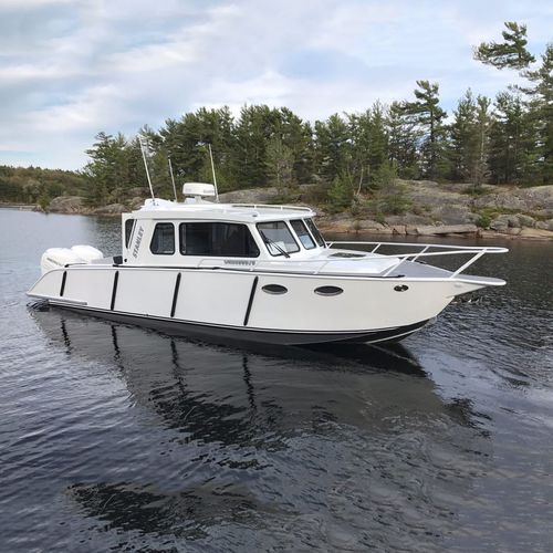 Профессиональный катер катер береговой охраны - 31’ - Stanley Aluminum Boats - c подвесным мотором