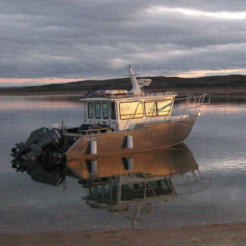 Профессиональный катер катер береговой охраны - 27’ Hard Top - Stanley Aluminum Boats - c подвесным мотором