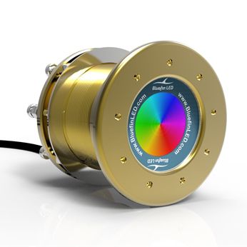Подводное освещение для катера - Mako M24 CC - BluefinLed - для яхты / LED / фитинг, проходящий через корпус