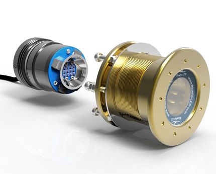 Подводное освещение для катера - Mako M24 Hi Power - BluefinLed - LED / вмонтированное / для алюминиевого корпуса