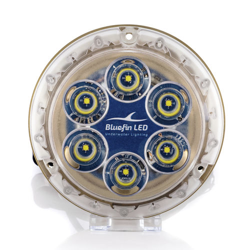 Подводное освещение для катера - Piranha P6N - BluefinLed - для яхты / LED / выступающее