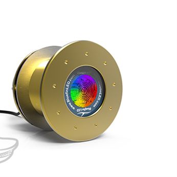 Подводное освещение для катера - Great White GW48 CC - BluefinLed - для супер-яхты / LED / фитинг, проходящий через корпус
