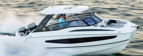 Быстроходный катер катамаран - 32 - AQUILA POWER CATAMARANS - c подвесным мотором / двухмоторный / открытый