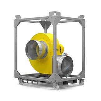 Вентилятор для судостроительной верфи - TFV 600 - TROTEC GmbH - для больших объемов воздуха / центробежный / осевой