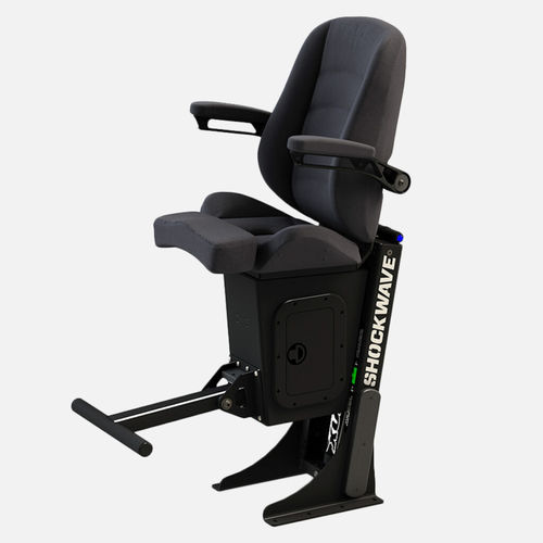 Сидение для пилота - SW-S3-12014  - Shockwave Seats - для катера профессионального назначения / для судна, выходящего в открытое море / с подлокотниками