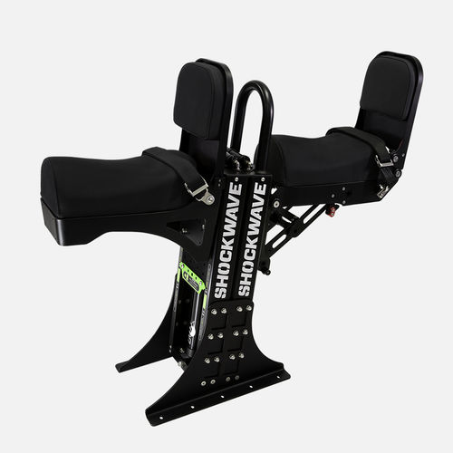 Сиденье тип жокей - SW-S3LD-2410 - Shockwave Seats - для катера профессионального назначения / для судна, выходящего в открытое море / с подвеской