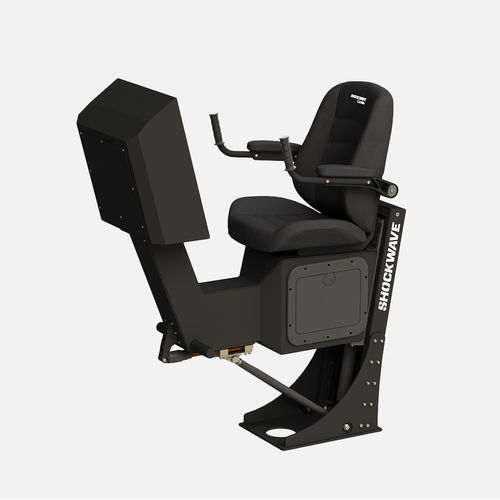Сидение для пилота - SW-S4-6404 - Shockwave Seats - для катера / для катера профессионального назначения / с подлокотниками