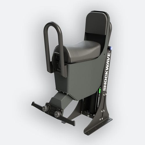 Сиденье тип жокей - SW-S3L-2414 - Shockwave Seats - для катера / с подлокотниками / регулируемое