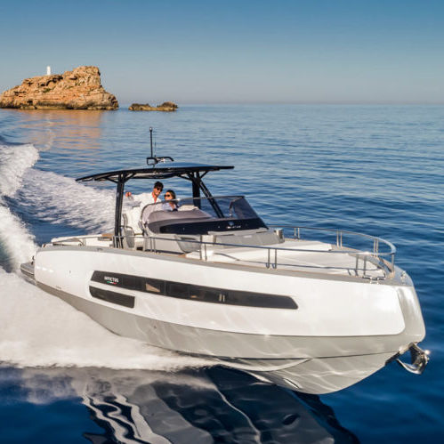 Быстроходный катер с внутренним мотором - GT370 - Invictus Yacht - двухмоторный / открытый / с центральной консолью