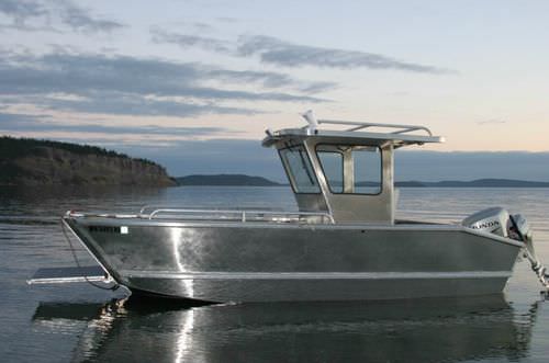 Профессиональный катер десантный катер - LC 6,1 - ALUTEC BOATS - c подвесным мотором / из алюминия