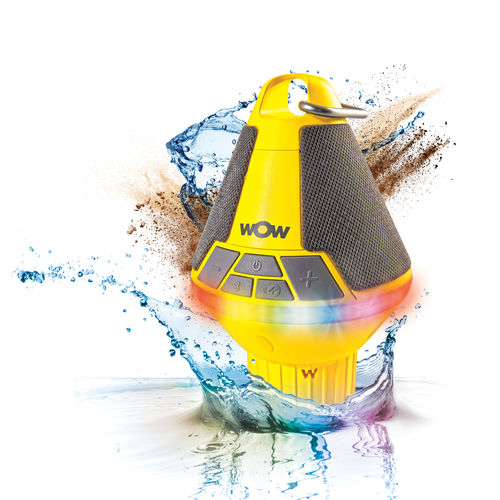Переносной громкоговоритель - SOUND BUOY - WOW World of Watersports - герметичный / LED