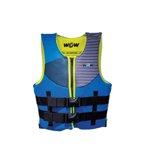 Спасательный жилет для водных видов спорта - FEEL GOOD - WOW World of Watersports - для детей / из губки / синий