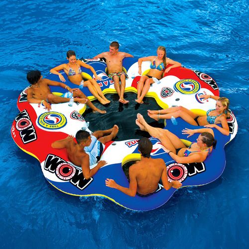 Оборудование для игр на воде остров - TUBE A RAMA - WOW World of Watersports - для базы отдыха / надувное